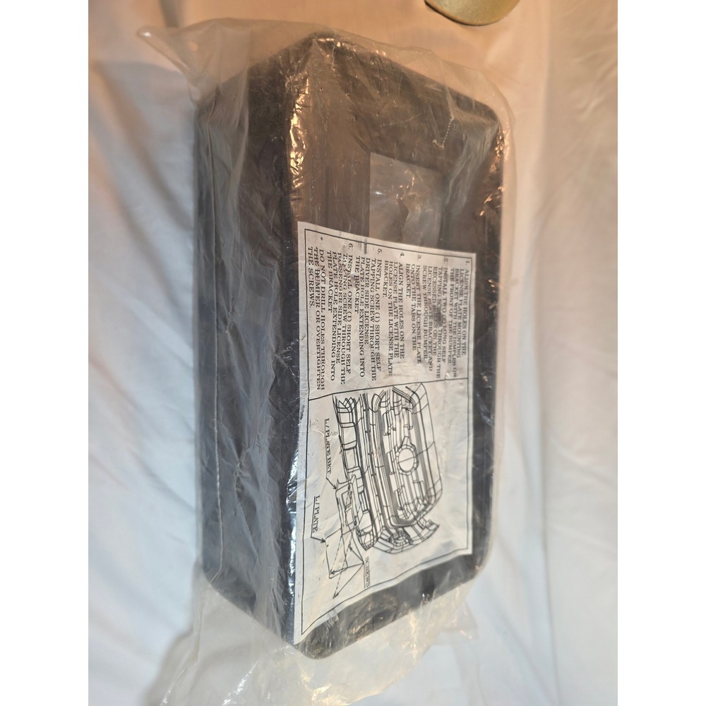 Toyota Front License Plate Bracket Genuine OEM Black Mounting Kit Factory Sealed